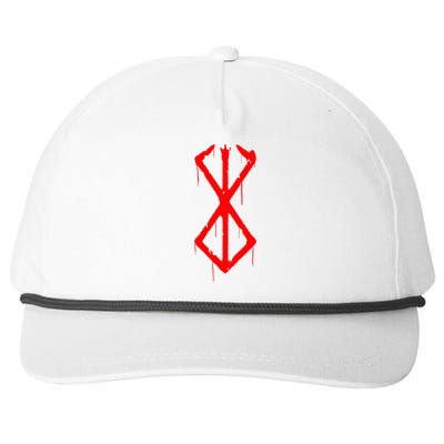 Berserker Rune Norse Viking Symbol Snapback Five-Panel Rope Hat