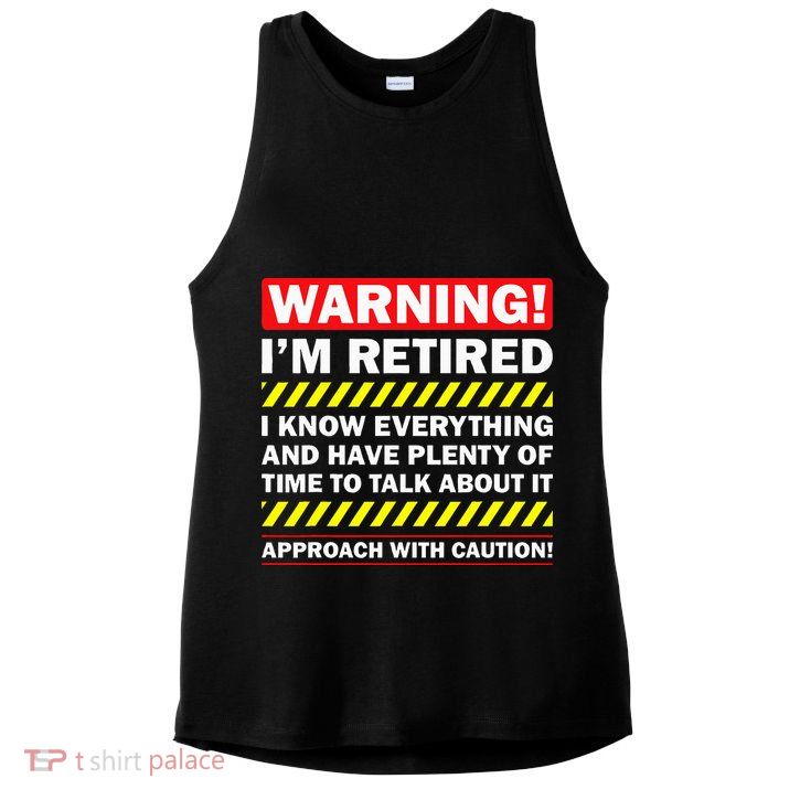 Best Retirement Novelty  Ladies PosiCharge Tri-Blend Wicking Tank
