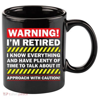 Best Retirement Novelty  11oz C Handle Ceramic Mug