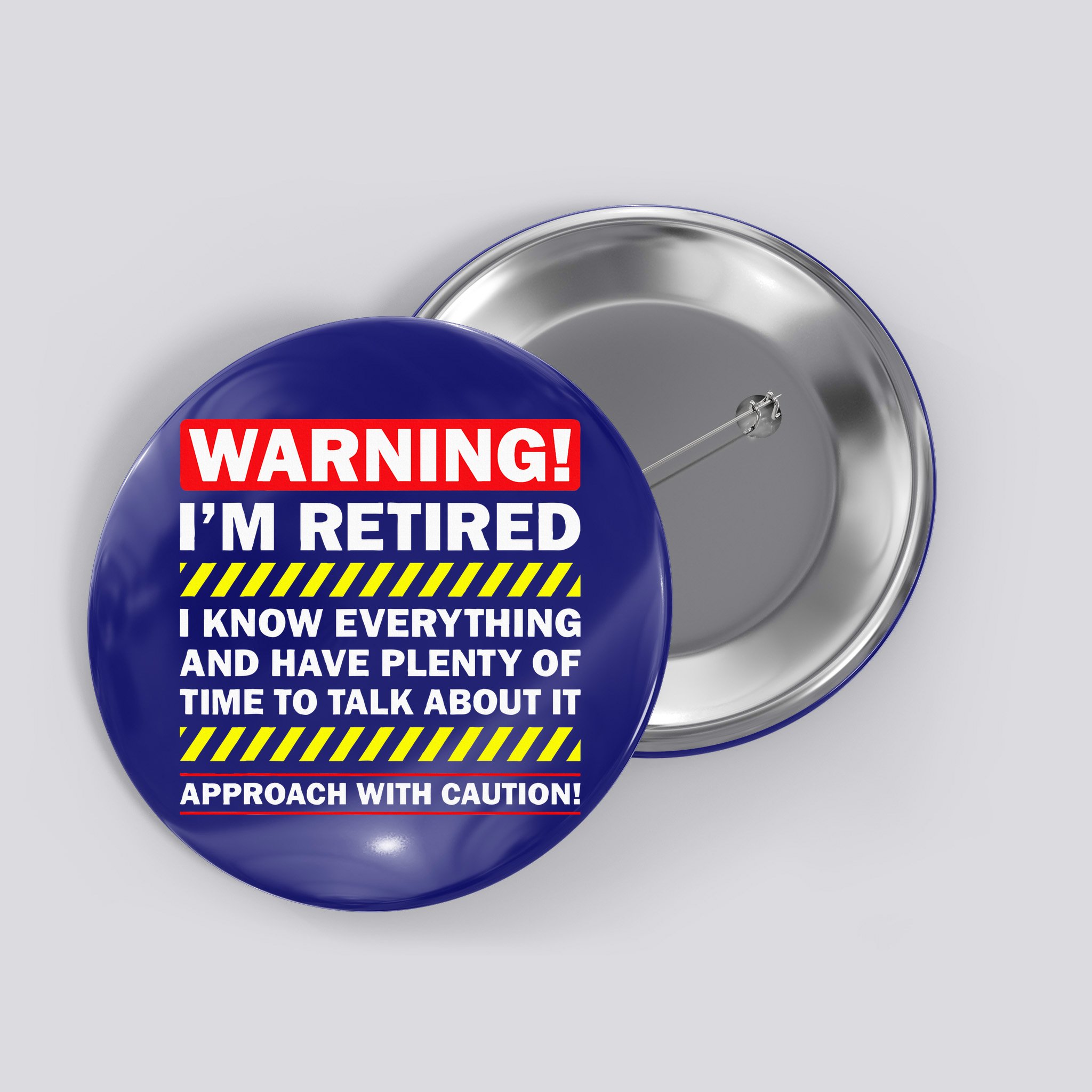 Best Retirement Novelty  Button