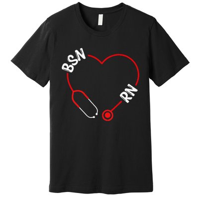 BSN RN Nurse Graduation Nursing Essentials BSN Nurses Premium T-Shirt