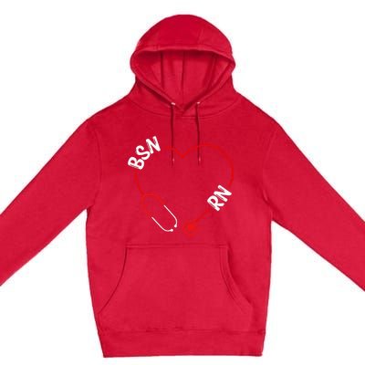 BSN RN Nurse Graduation Nursing Essentials BSN Nurses Premium Pullover Hoodie