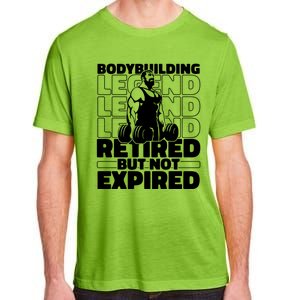 Bodybuilding Retired Natural Gymlife Gift Gym Bodybuilder Gift Adult ChromaSoft Performance T-Shirt