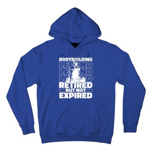 Bodybuilding Retired Natural Gymlife Gift Gym Bodybuilder Gift Hoodie