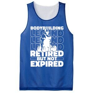 Bodybuilding Retired Natural Gymlife Gift Gym Bodybuilder Gift Mesh Reversible Basketball Jersey Tank