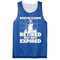 Bodybuilding Retired Natural Gymlife Gift Gym Bodybuilder Gift Mesh Reversible Basketball Jersey Tank