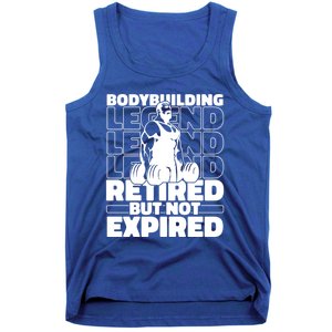 Bodybuilding Retired Natural Gymlife Gift Gym Bodybuilder Gift Tank Top