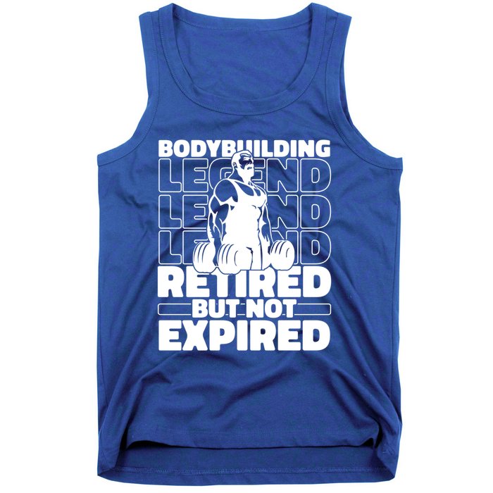 Bodybuilding Retired Natural Gymlife Gift Gym Bodybuilder Gift Tank Top