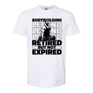 Bodybuilding Retired Natural Gymlife Gift Gym Bodybuilder Gift Softstyle CVC T-Shirt