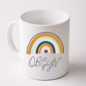 Boho Rainbow Obgyn Nurse Labor And Delivery Nurse Squad Gift Coffee Mug