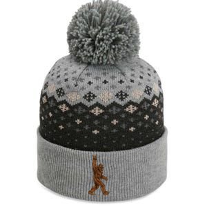 Bigfoot Rock On The Baniff Cuffed Pom Beanie