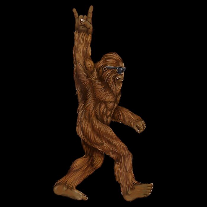 Bigfoot Rock On City Backpack