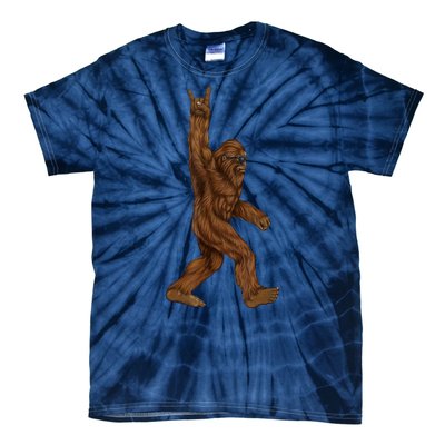 Bigfoot Rock On Tie-Dye T-Shirt