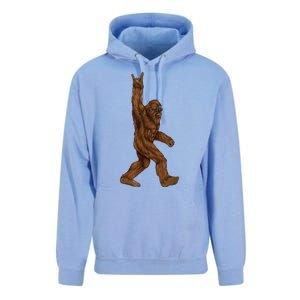 Bigfoot Rock On Unisex Surf Hoodie