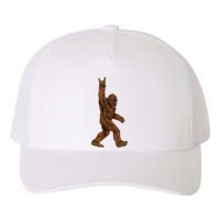 Bigfoot Rock On Yupoong Adult 5-Panel Trucker Hat