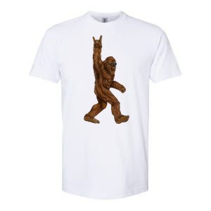 Bigfoot Rock On Softstyle® CVC T-Shirt