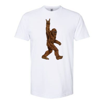 Bigfoot Rock On Softstyle® CVC T-Shirt