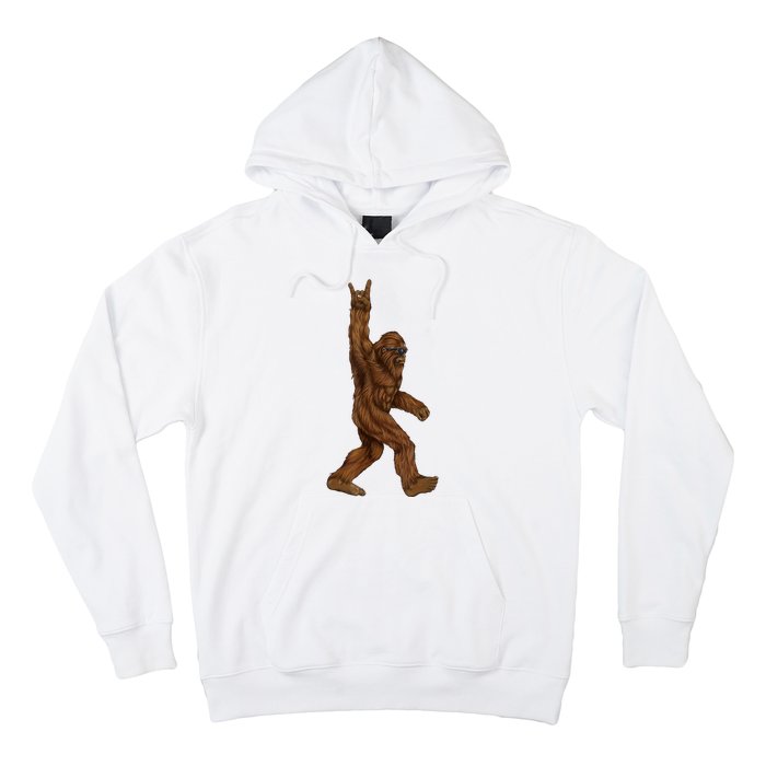 Bigfoot Rock On Hoodie