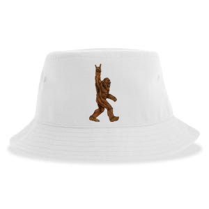 Bigfoot Rock On Sustainable Bucket Hat