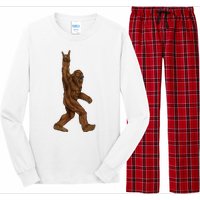 Bigfoot Rock On Long Sleeve Pajama Set