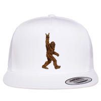 Bigfoot Rock On Flatbill Hat