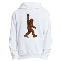 Bigfoot Rock On Urban Pullover Hoodie