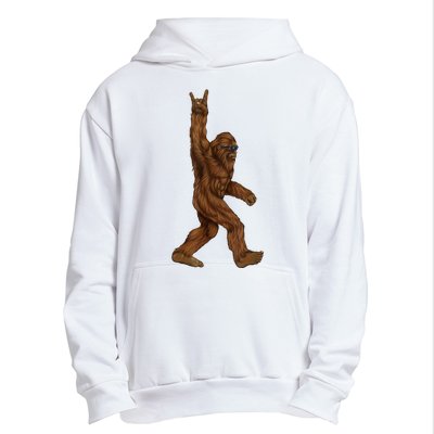 Bigfoot Rock On Urban Pullover Hoodie