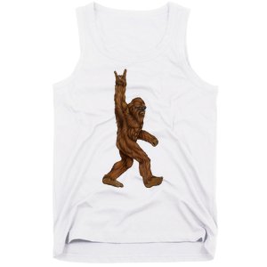 Bigfoot Rock On Tank Top