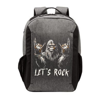Bigfoot Rock On Funny Sasquatch Rock and Roll Let's Rock Vector Backpack