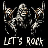 Bigfoot Rock On Funny Sasquatch Rock And Roll LetS Rock Mug