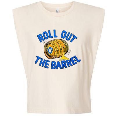 Brewers Roll Out The Barrel Garment-Dyed Women's Muscle Tee
