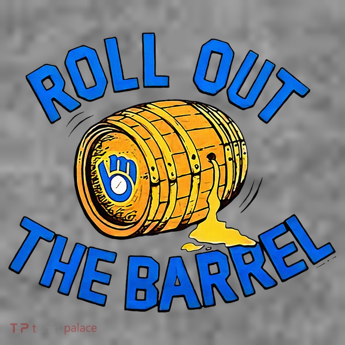 Brewers Roll Out The Barrel 7-Panel Snapback Hat