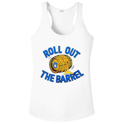 Brewers Roll Out The Barrel Ladies PosiCharge Competitor Racerback Tank