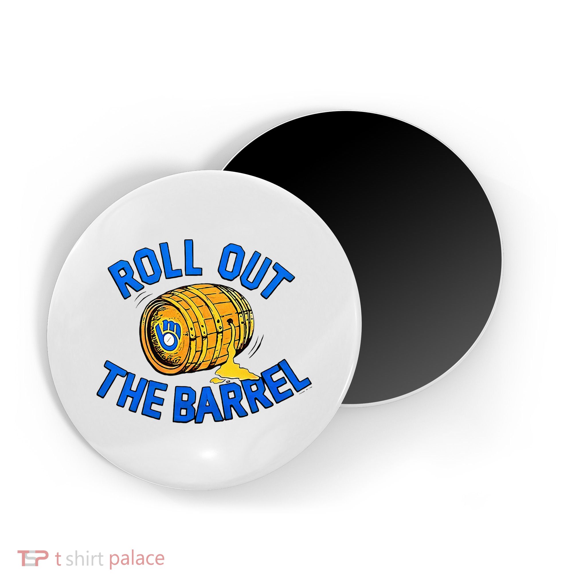 Brewers Roll Out The Barrel Magnet