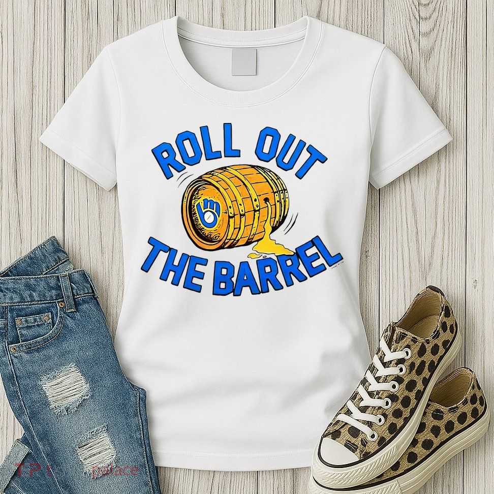 Brewers Roll Out The Barrel Womens T-Shirt