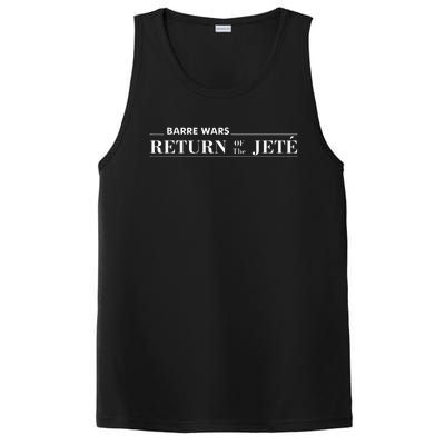 Barre Return Of The Jete Ballet Ballerina Joke Quote PosiCharge Competitor Tank