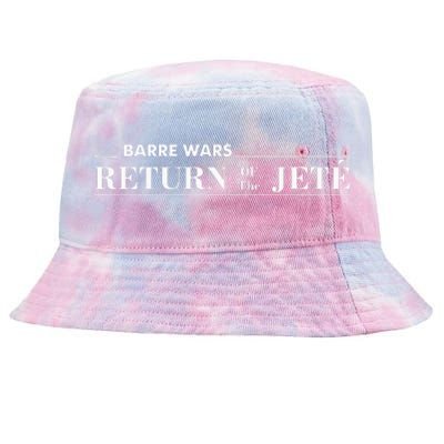 Barre Return Of The Jete Ballet Ballerina Joke Quote Tie-Dyed Bucket Hat