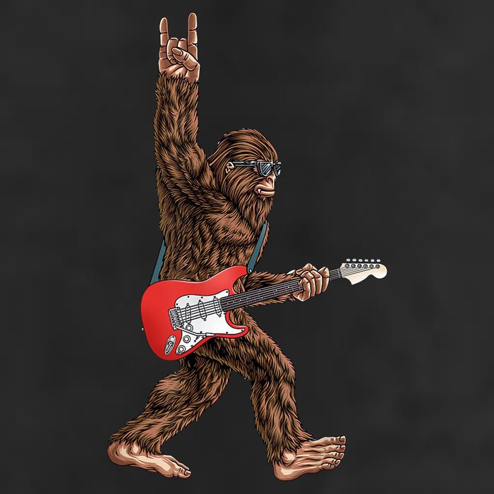 Bigfoot Rock On Guitar 25L Jumbo Tote