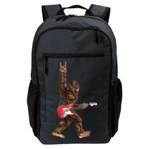 Bigfoot Rock On Guitar Daily Commute Backpack