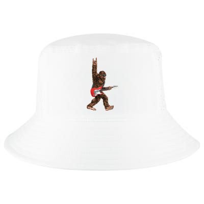 Bigfoot Rock On Guitar Cool Comfort Performance Bucket Hat