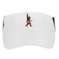 Bigfoot Rock On Guitar Adult Drive Performance Visor