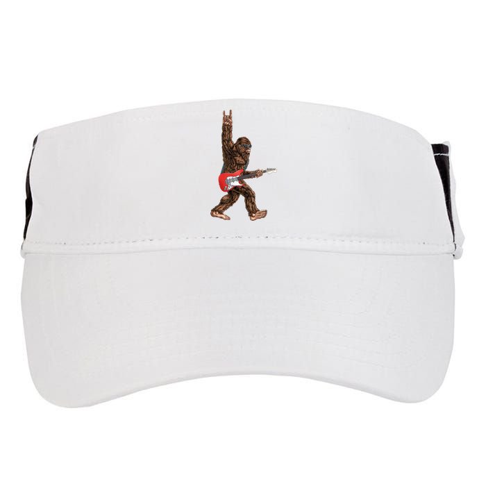 Bigfoot Rock On Guitar Adult Drive Performance Visor