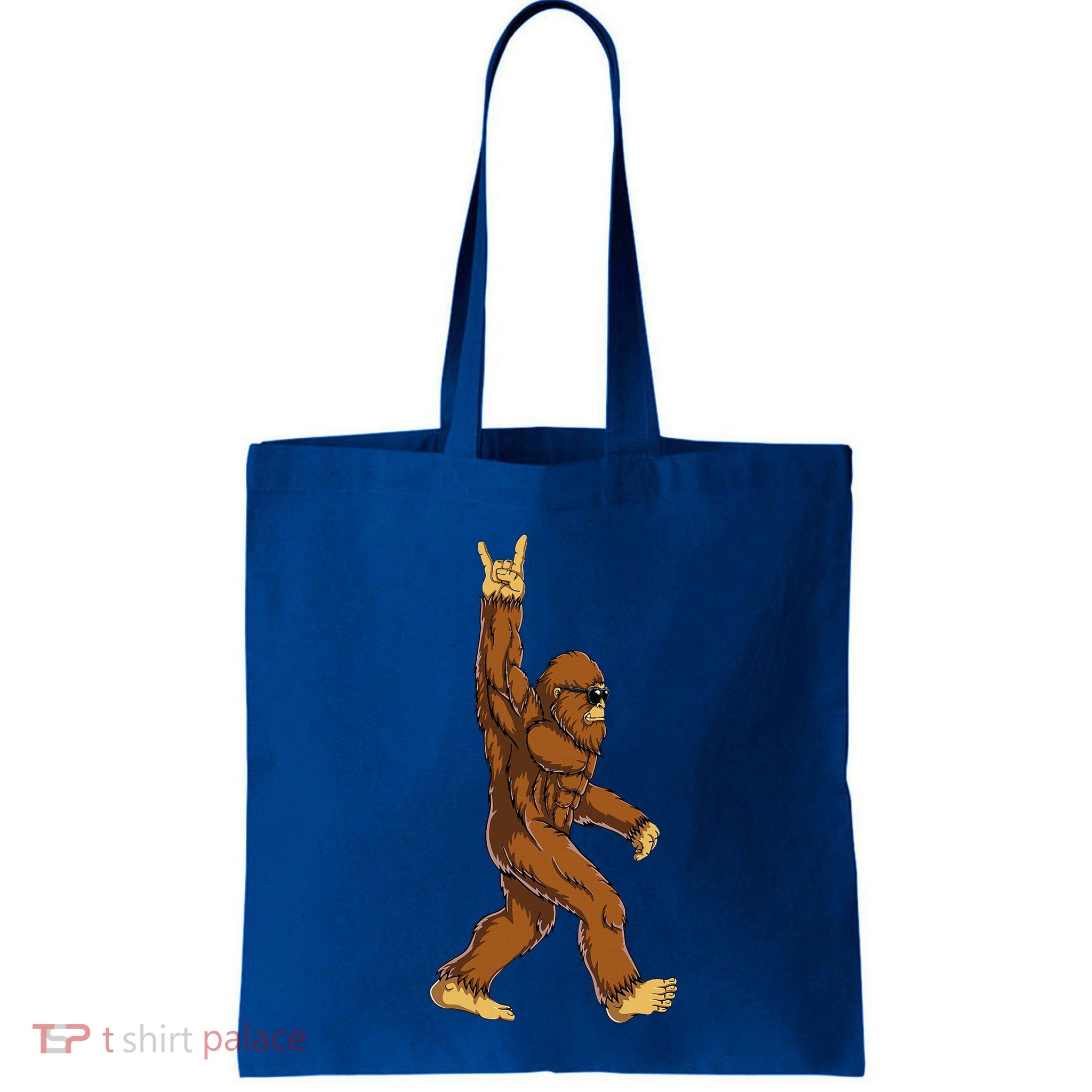 Bigfoot Rock On Sasquatch Rock And Roll Funny Bag