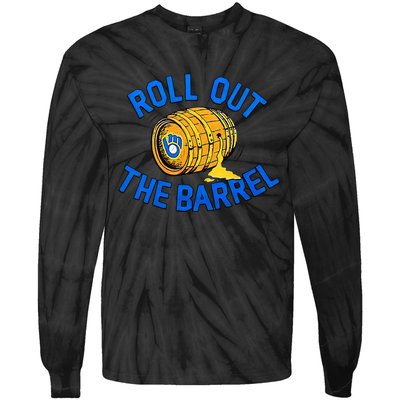 Brewers Roll Out The Barrel Tie-Dye Long Sleeve Shirt