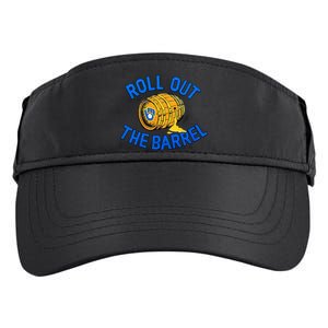 Brewers Roll Out The Barrel Adult Drive Performance Visor