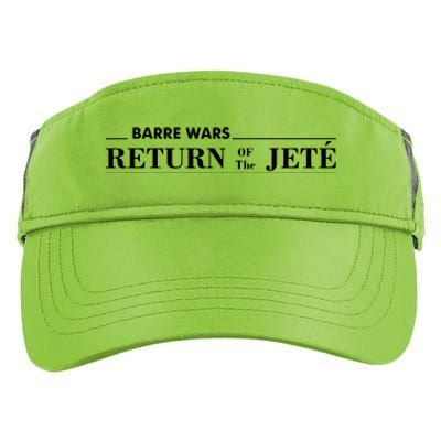 Barre Return Of The Jete Ballet Ballerina Joke Quote Adult Drive Performance Visor