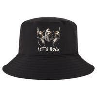 Bigfoot Rock On Funny Sasquatch Rock And Roll LetS Rock Cool Comfort Performance Bucket Hat