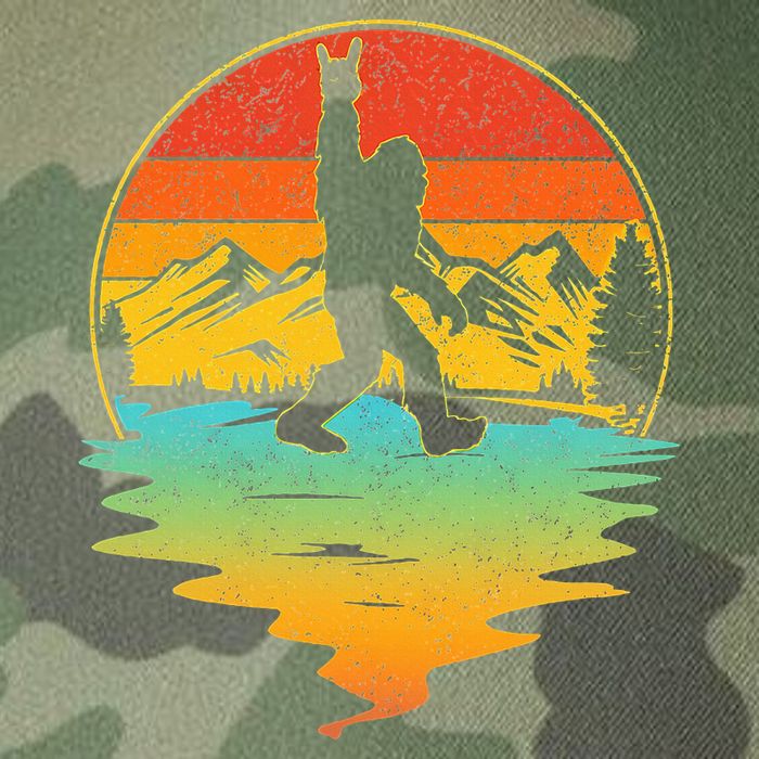 Bigfoot Rock On Sasquatch Rock And Roll Funny Graphic Legacy Tie Dye Trucker Hat