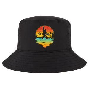 Bigfoot Rock On Sasquatch Rock And Roll Funny Graphic Cool Comfort Performance Bucket Hat