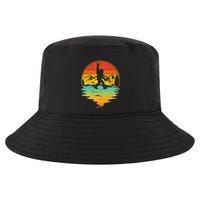 Bigfoot Rock On Sasquatch Rock And Roll Funny Graphic Cool Comfort Performance Bucket Hat